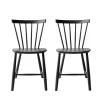 Poul M. Volther J46 - Stol - 2 stk - Bøg - Jet Black Outlet