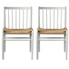 Jørgen Bækmark J80 - Stol - 2 stk - Bøg - Pure White