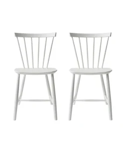 Poul M. Volther J46 - Stol - 2 stk - Bøg - Pure White Hot
