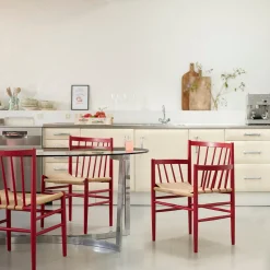 Jørgen Bækmark J80 - Stol - 2 stk - Bøg - Ruby Red Outlet