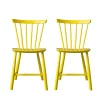 Poul M. Volther J46 - Stol - 2 stk - Bøg - Yellow Best