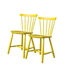 Poul M. Volther J46 - Stol - 2 stk - Bøg - Yellow Best