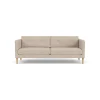 Unit10 L42 Firhøj - 2,5 pers. sofa - Eg - Beige (213)