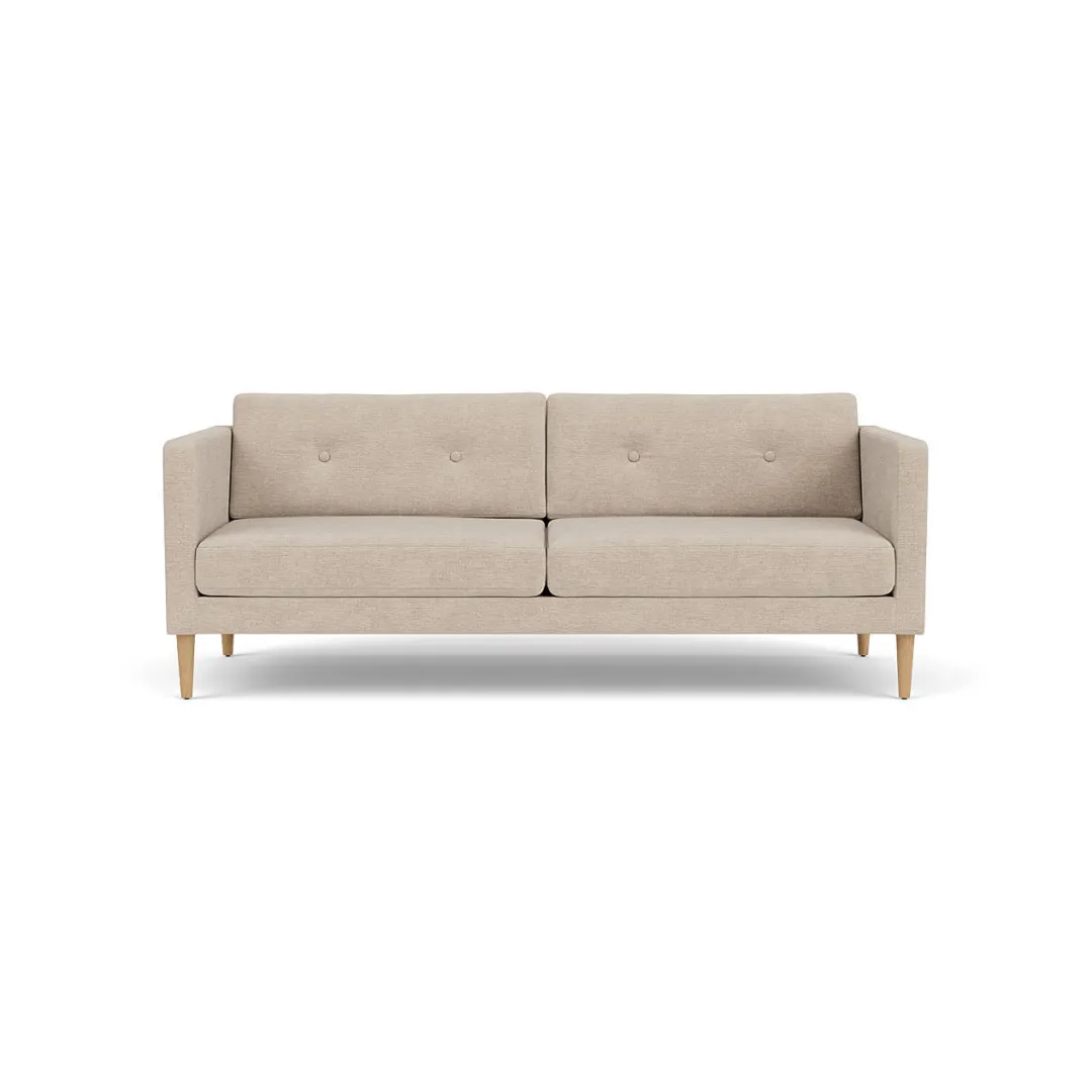 Unit10 L42 Firhøj - 2,5 pers. sofa - Eg - Beige (213)