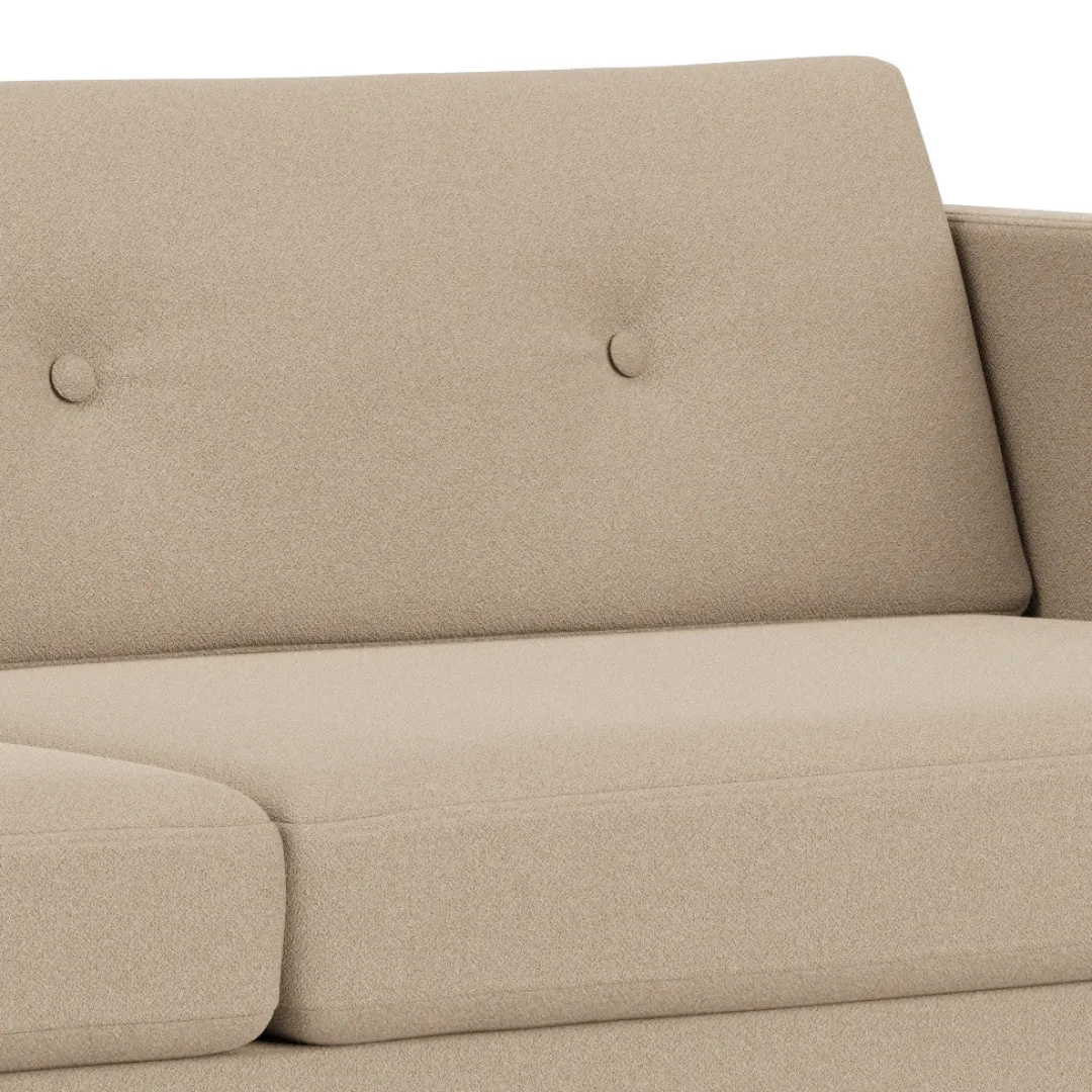 Unit10 L42 Firhøj - 3 pers. sofa - Eg - Beige (61252) New