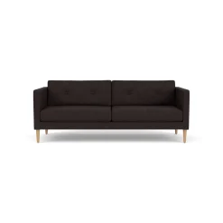 Unit10 L42 Firhøj - 2,5 pers. sofa - Eg - Black-Brown Clearance
