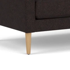 Unit10 L42 Firhøj - 3 pers. sofa - Eg - Black-Brown Best