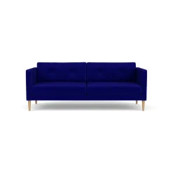 Unit10 L42 Firhøj - 2,5 pers. sofa - Eg - Blue (43) Clearance