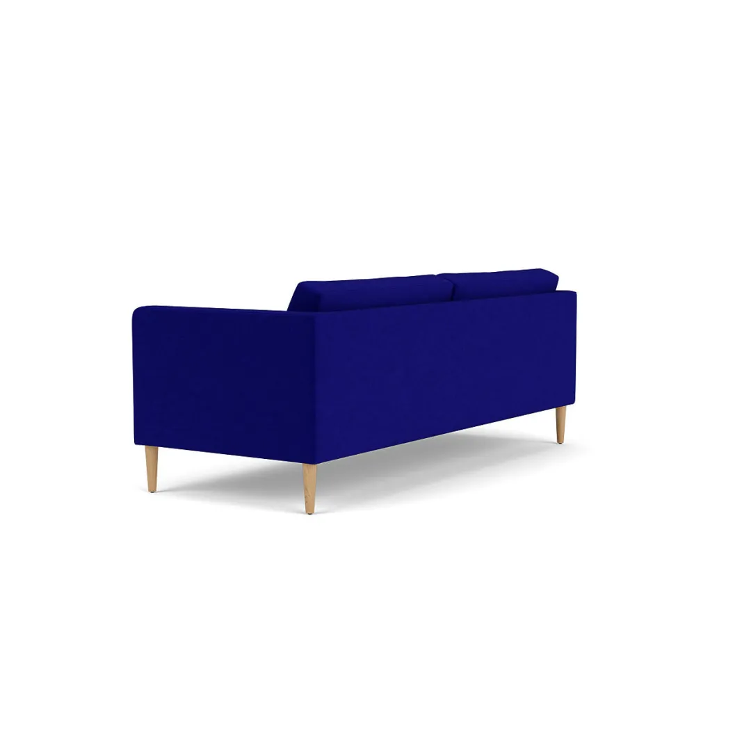 Unit10 L42 Firhøj - 2,5 pers. sofa - Eg - Blue (43) Clearance