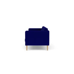 Unit10 L42 Firhøj - 2,5 pers. sofa - Eg - Blue (43) Clearance