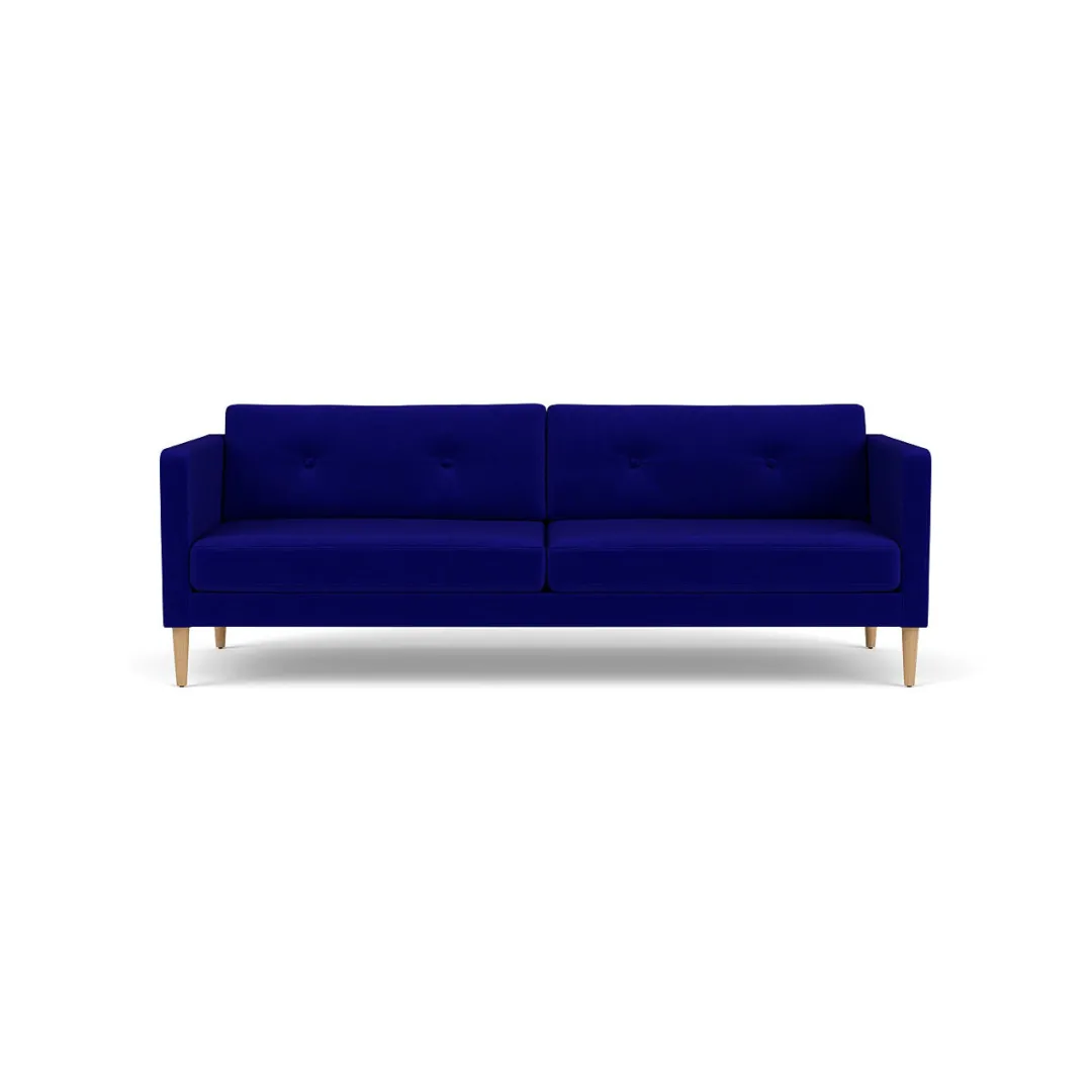 Unit10 L42 Firhøj - 3 pers. sofa - Eg - Blue (43) Clearance
