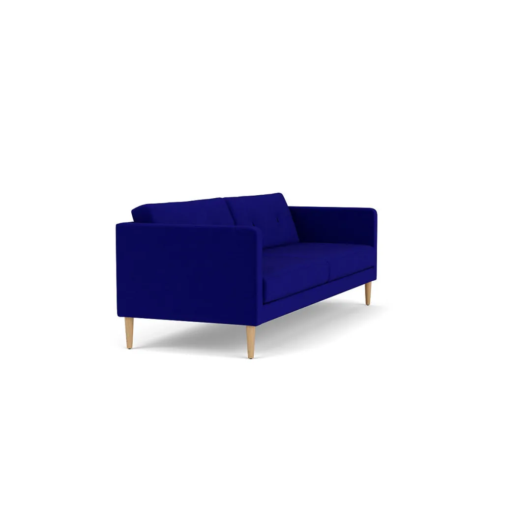 Unit10 L42 Firhøj - 3 pers. sofa - Eg - Blue (43) Clearance
