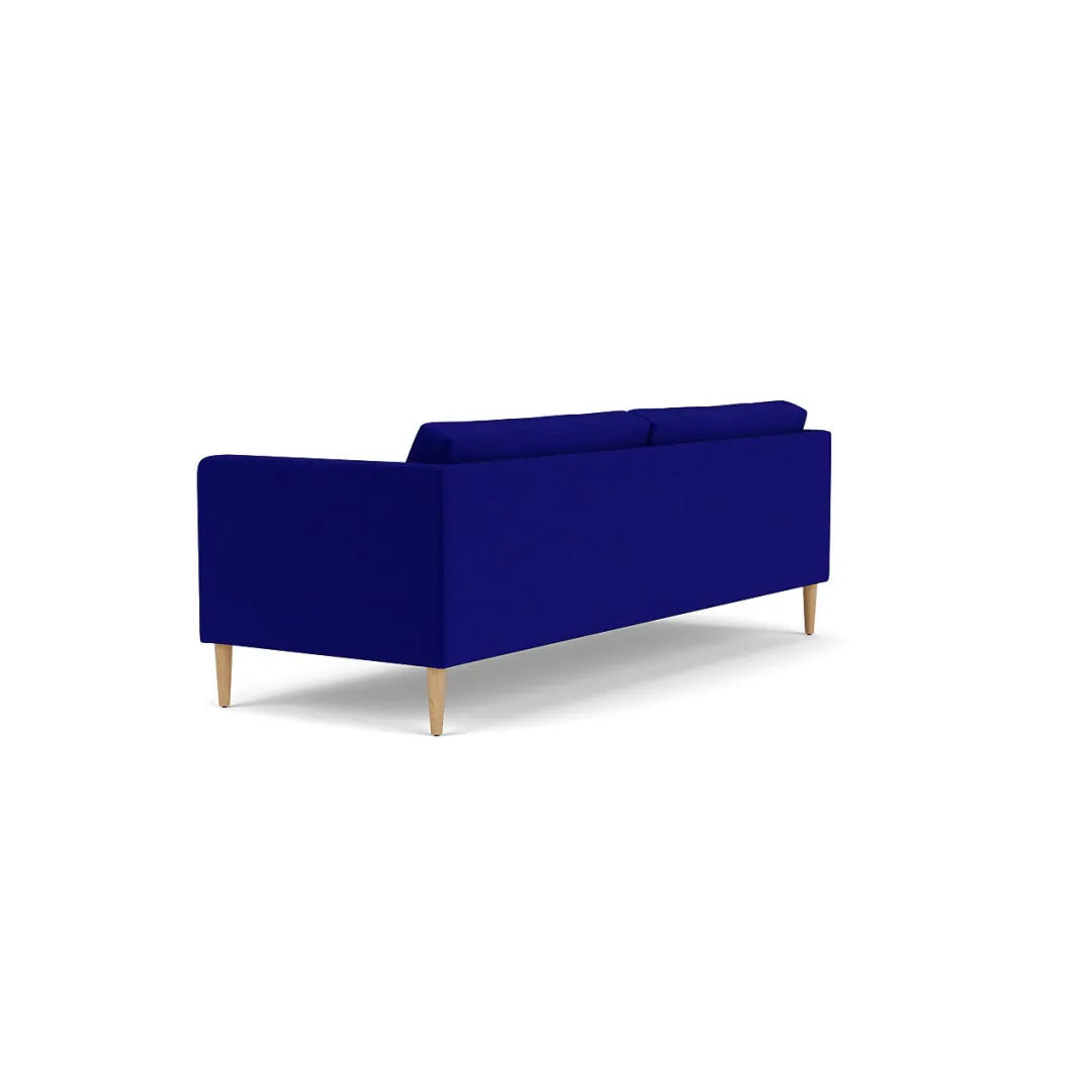 Unit10 L42 Firhøj - 3 pers. sofa - Eg - Blue (43) Clearance