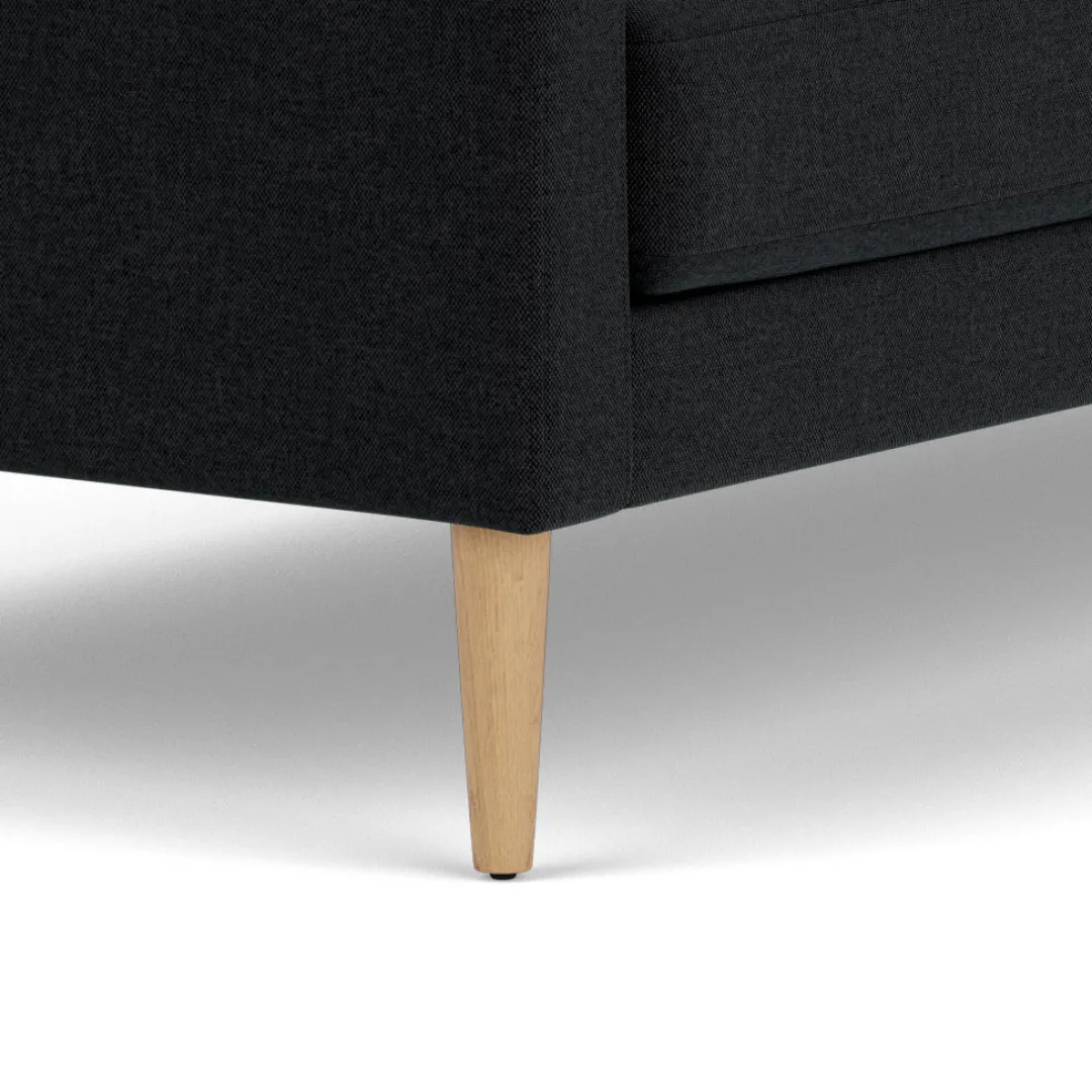 Unit10 L42 Firhøj - 3 pers. sofa - Eg - Dark Grey (28) Best