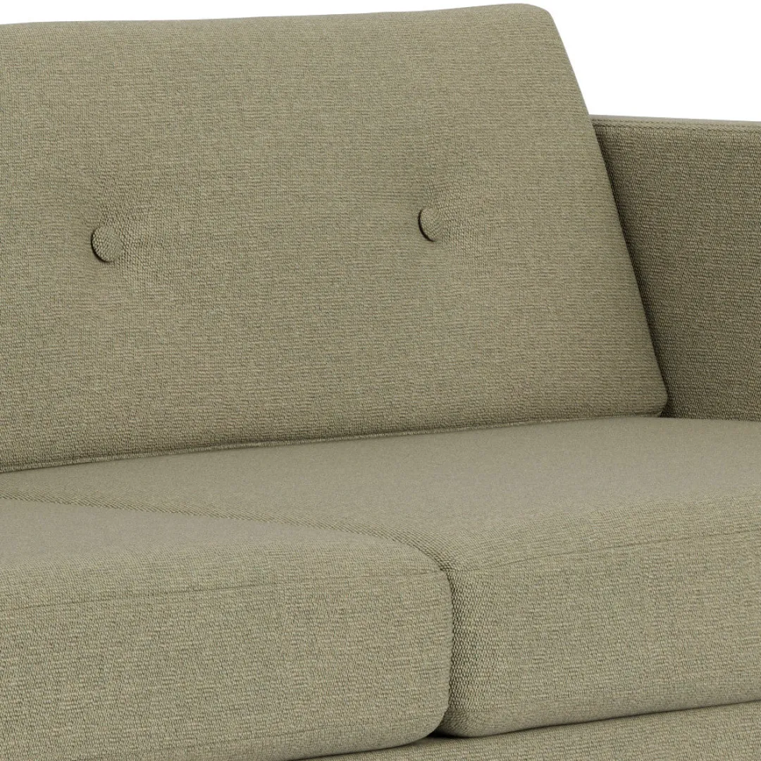 Unit10 L42 Firhøj - 2,5 pers. sofa - Eg - Green (58) Discount