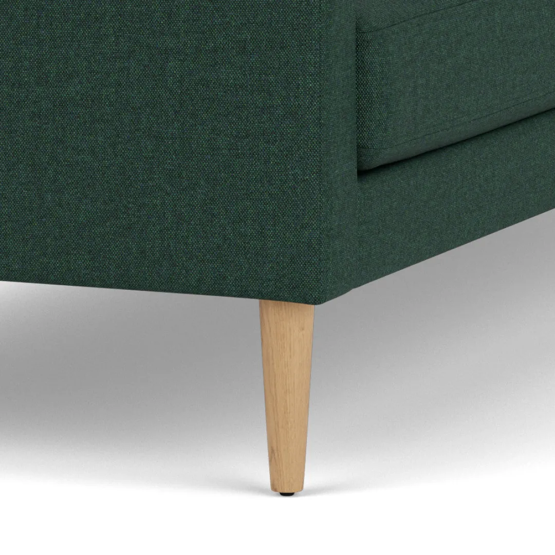 Unit10 L42 Firhøj - 2,5 pers. sofa - Eg - Green (32) Online