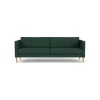 Unit10 L42 Firhøj - 3 pers. sofa - Eg - Green (32) Outlet