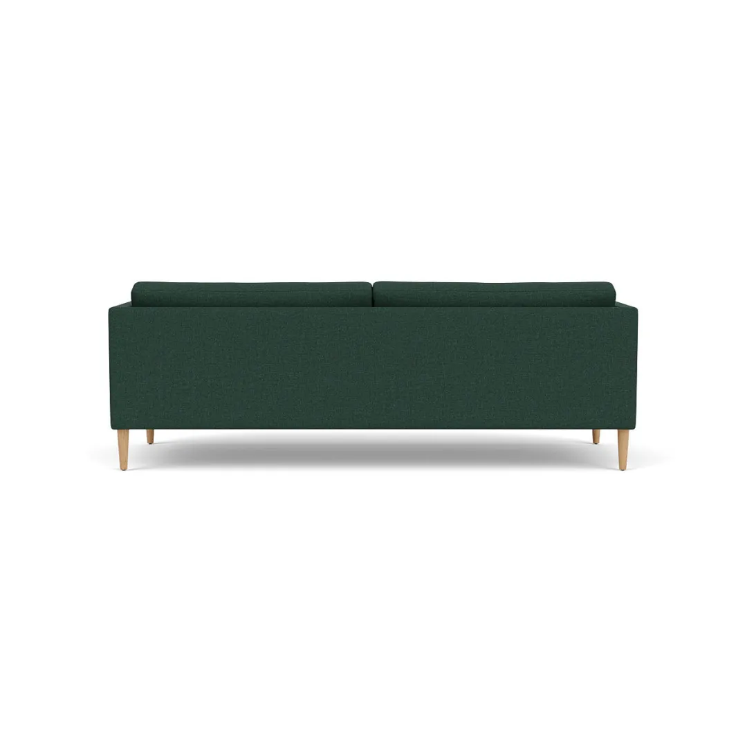 Unit10 L42 Firhøj - 3 pers. sofa - Eg - Green (32) Outlet