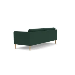 Unit10 L42 Firhøj - 3 pers. sofa - Eg - Green (32) Outlet