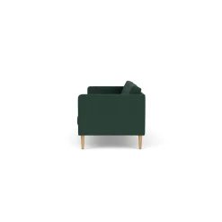 Unit10 L42 Firhøj - 3 pers. sofa - Eg - Green (32) Outlet