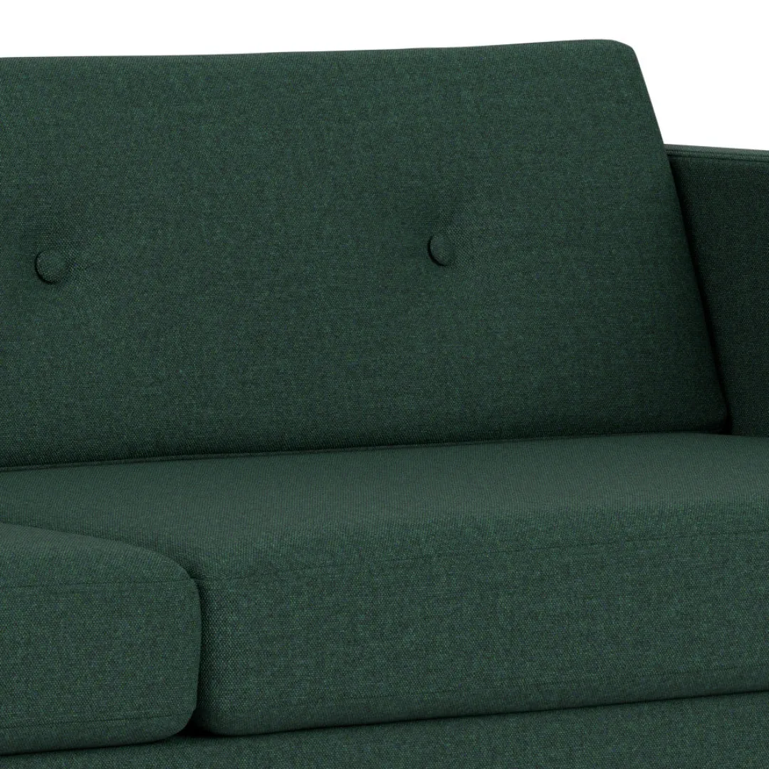 Unit10 L42 Firhøj - 3 pers. sofa - Eg - Green (32) Outlet
