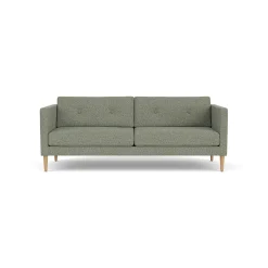 Unit10 L42 Firhøj - 2,5 pers. sofa - Eg - Green-Melange Discount