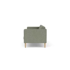 Unit10 L42 Firhøj - 2,5 pers. sofa - Eg - Green-Melange Discount