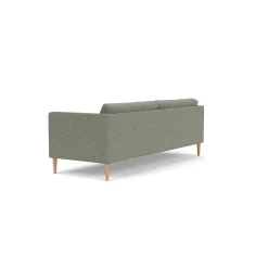 Unit10 L42 Firhøj - 3 pers. sofa - Eg - Green-Melange(56) Hot