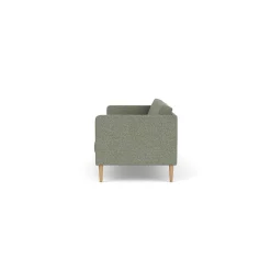 Unit10 L42 Firhøj - 3 pers. sofa - Eg - Green-Melange(56) Hot