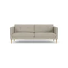 Unit10 L42 Firhøj - 2,5 pers. sofa - Eg - Light Grey (30) Best