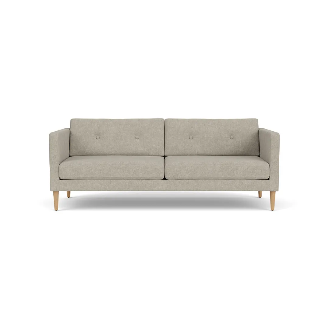 Unit10 L42 Firhøj - 2,5 pers. sofa - Eg - Light Grey (30) Best