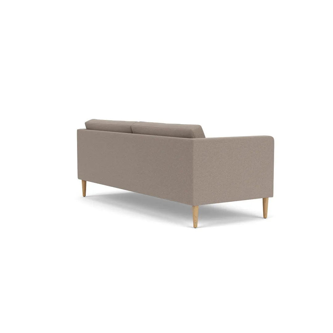 Unit10 L42 Firhøj - 2,5 pers. sofa - Eg - Stone (181) Discount