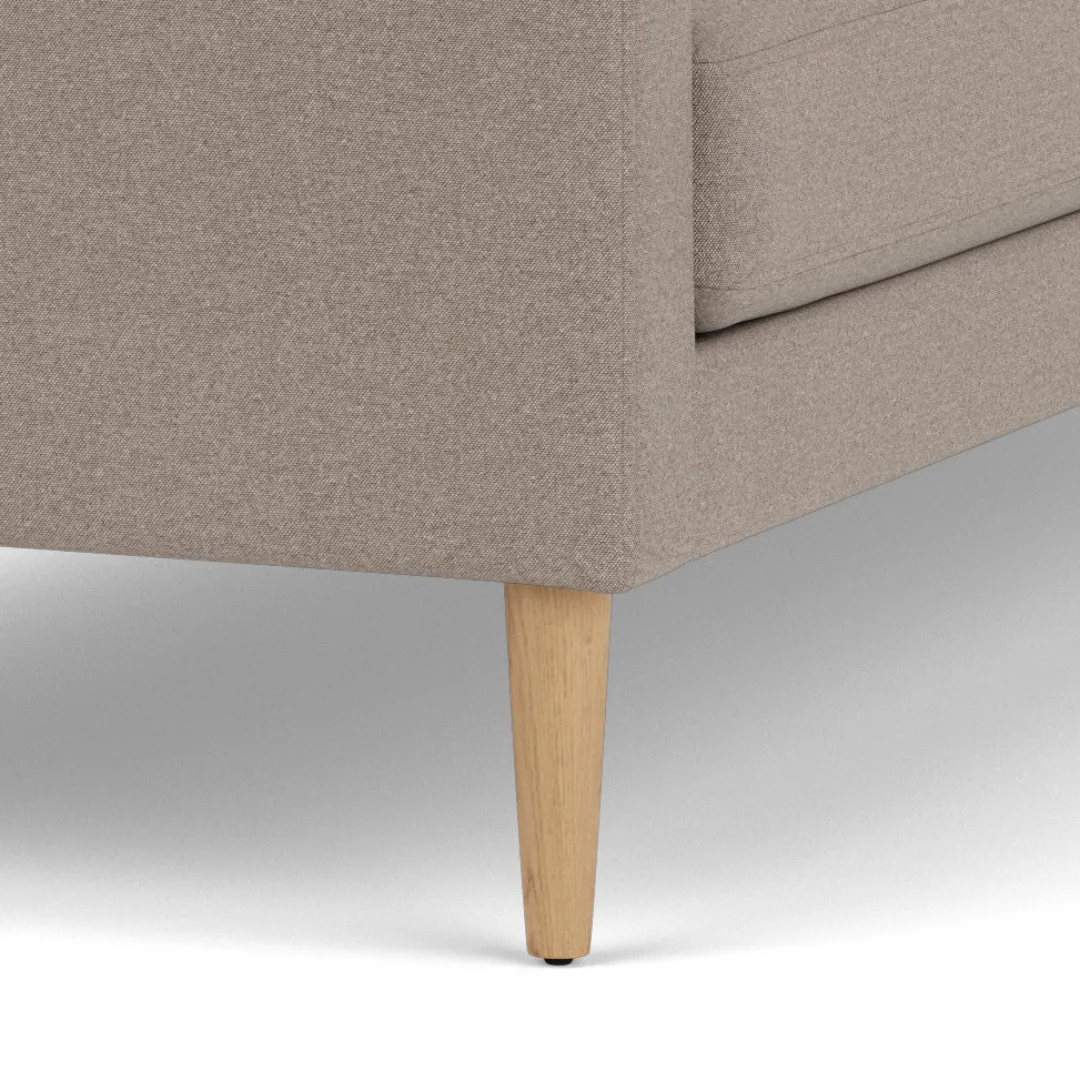 Unit10 L42 Firhøj - 2,5 pers. sofa - Eg - Stone (181) Discount