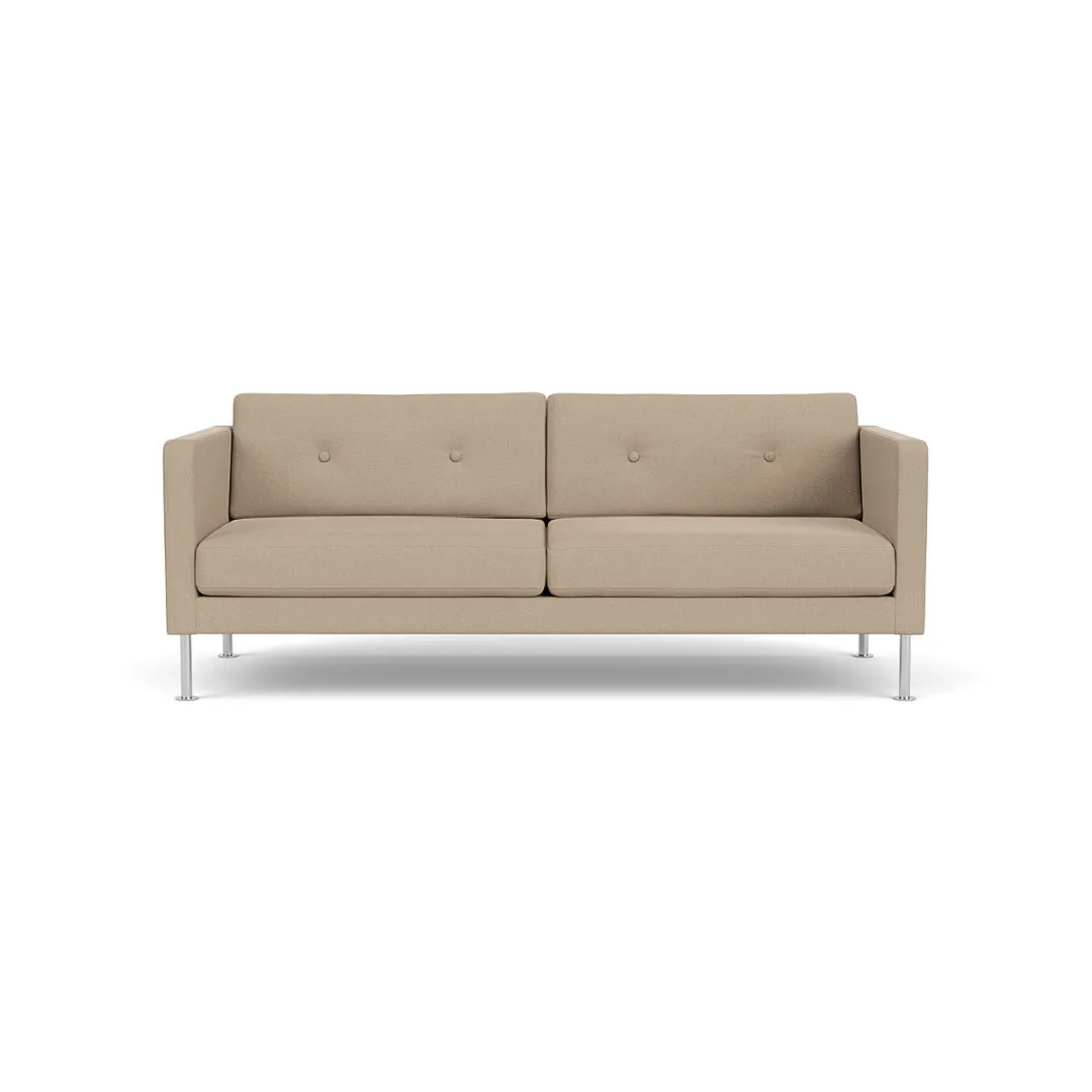 Unit10 L42 Firhøj - 2,5 pers. sofa - Stål - Beige (61252) Online