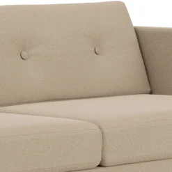 Unit10 L42 Firhøj - 2,5 pers. sofa - Stål - Beige (61252) Online