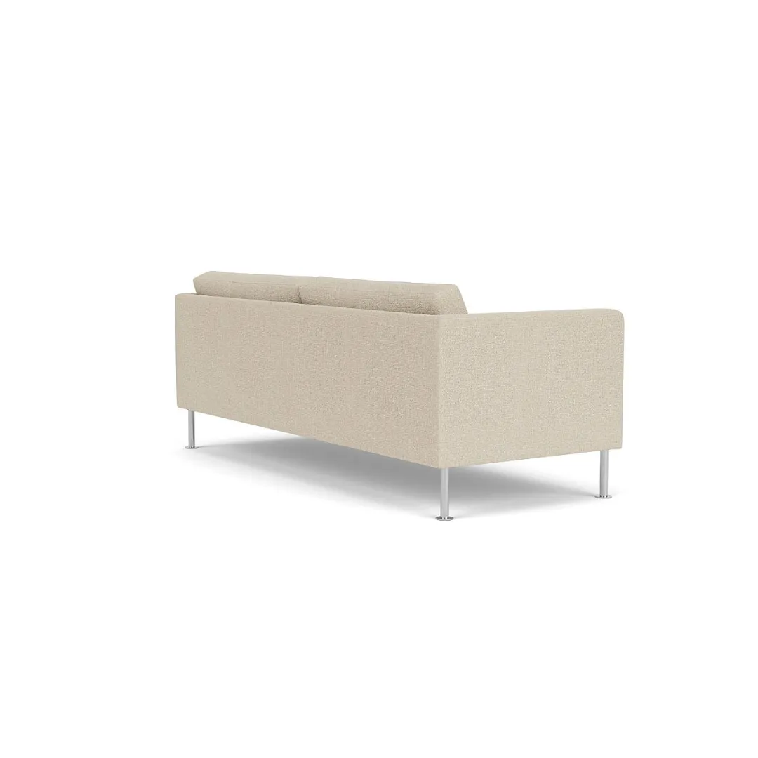 Unit10 L42 Firhøj - 2,5 pers. sofa - Stål - Beige (00) Clearance