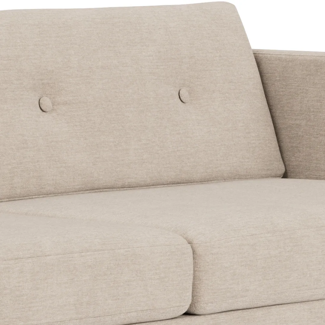 Unit10 L42 Firhøj - 2,5 pers. sofa - Stål - Beige (213) Online