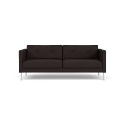 Unit10 L42 Firhøj - 2,5 pers. sofa - Stål - Black-Brown Clearance