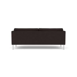 Unit10 L42 Firhøj - 2,5 pers. sofa - Stål - Black-Brown Clearance