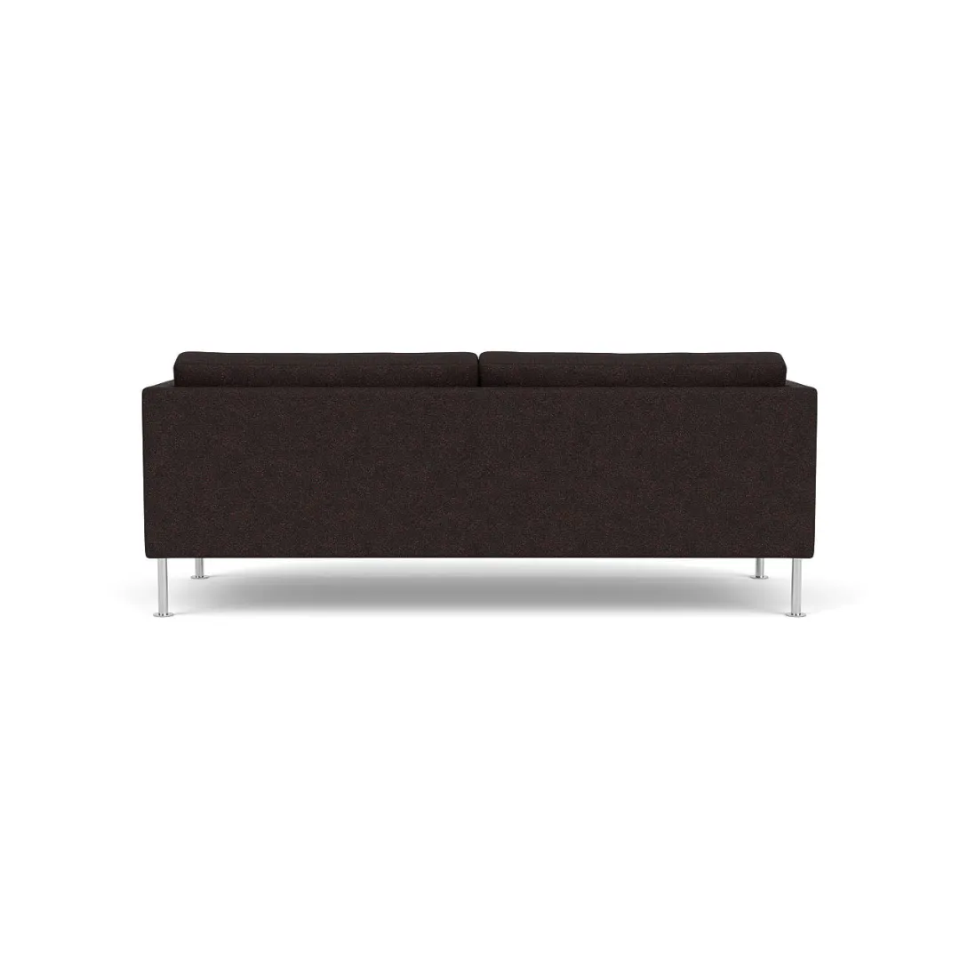 Unit10 L42 Firhøj - 2,5 pers. sofa - Stål - Black-Brown Clearance