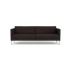 Unit10 L42 Firhøj - 3 pers. sofa - Stål - Black-Brown Online