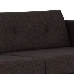 Unit10 L42 Firhøj - 3 pers. sofa - Stål - Black-Brown Online