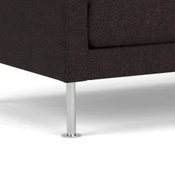 Unit10 L42 Firhøj - 3 pers. sofa - Stål - Black-Brown Online