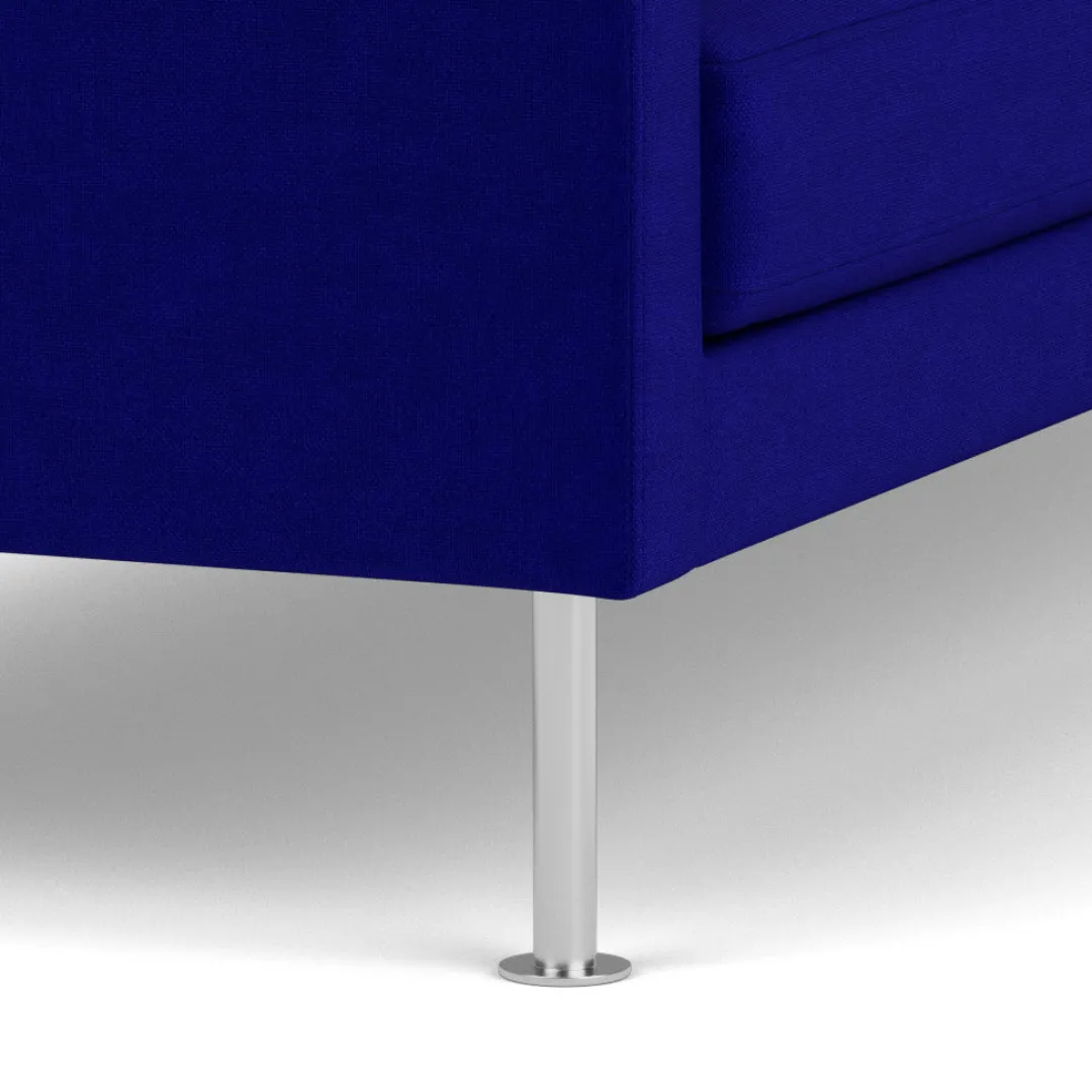 Unit10 L42 Firhøj - 2,5 pers. sofa - Stål - Blue (43) Outlet