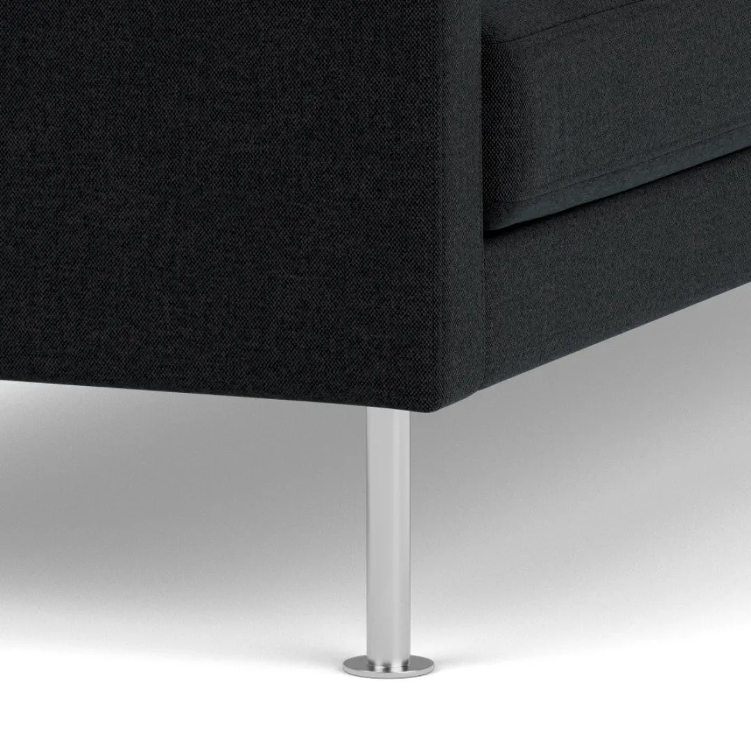 Unit10 L42 Firhøj - 2,5 pers. sofa - Stål - Dark Grey(28) Hot