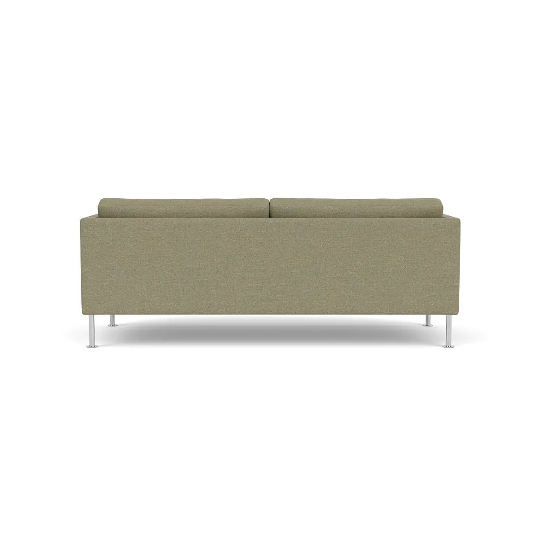 Unit10 L42 Firhøj - 2,5 pers. sofa - Stål - Green (58) Clearance