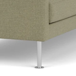 Unit10 L42 Firhøj - 2,5 pers. sofa - Stål - Green (58) Clearance