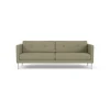 Unit10 L42 Firhøj - 3 pers. sofa - Stål - Green (58) Best