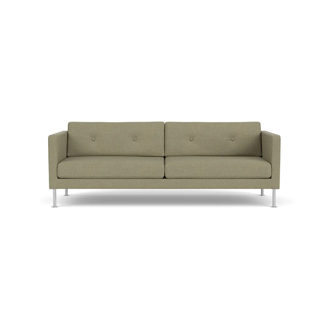 Unit10 L42 Firhøj - 3 pers. sofa - Stål - Green (58) Best