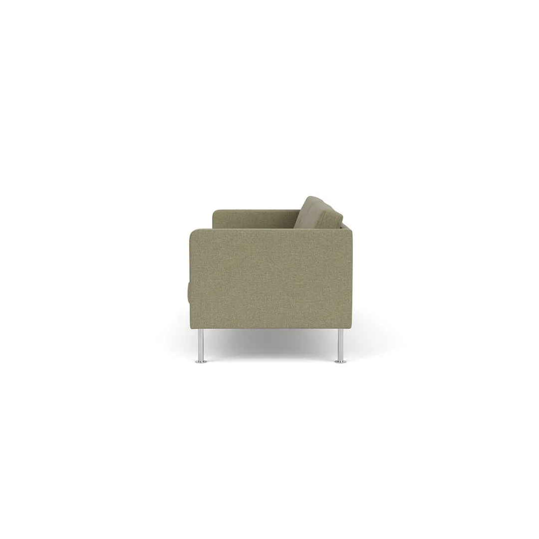 Unit10 L42 Firhøj - 3 pers. sofa - Stål - Green (58) Best